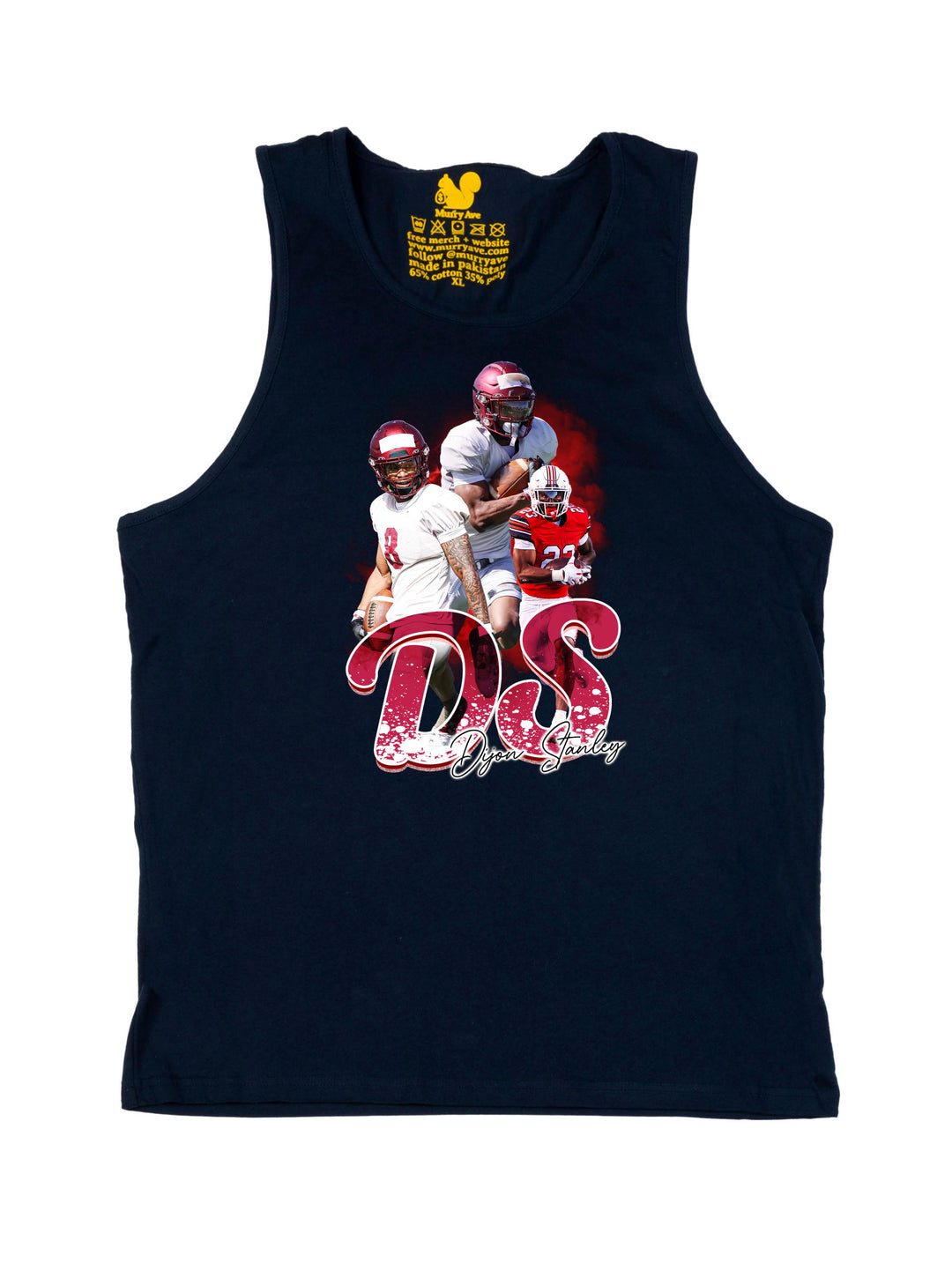 Dijon Stanley Initials Tank Top