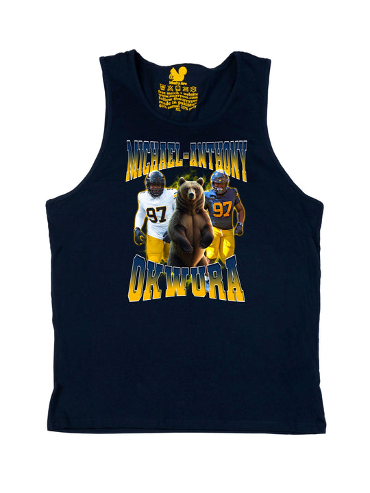 Michael Anthony Okwura Collage Tank Top