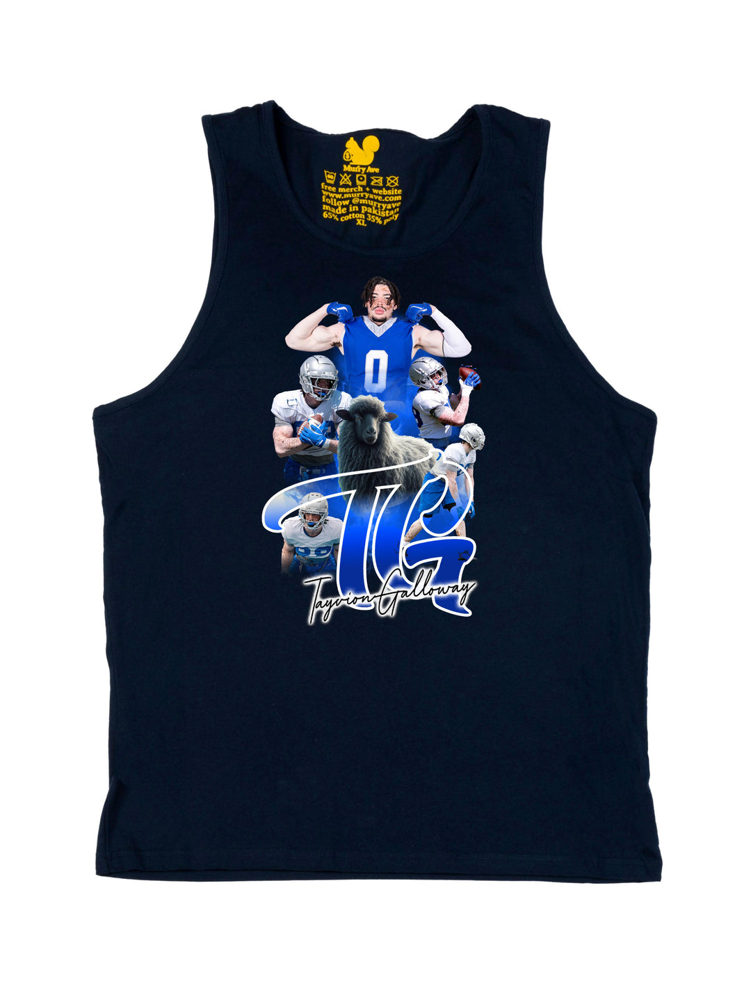 Tayvion Galloway Initials Tank Top