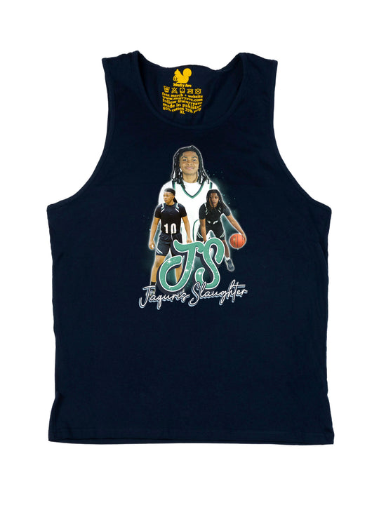 Jaquris Slaughter Initials Tank Top