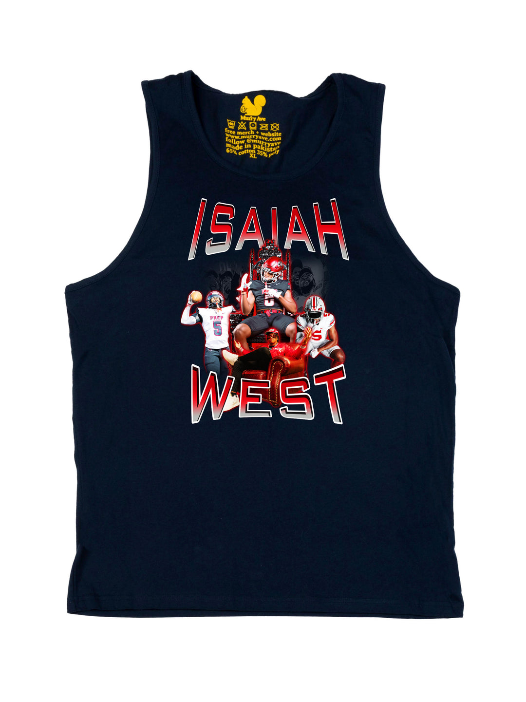 Isaiah West Collage Tank Top
