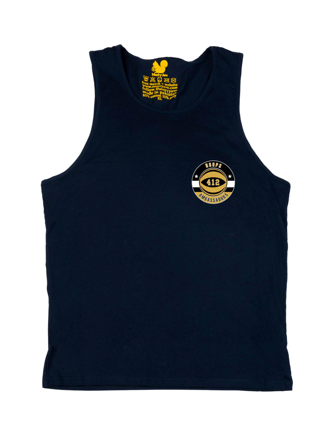 412 Hoops Ambassadors Logo Tank Top