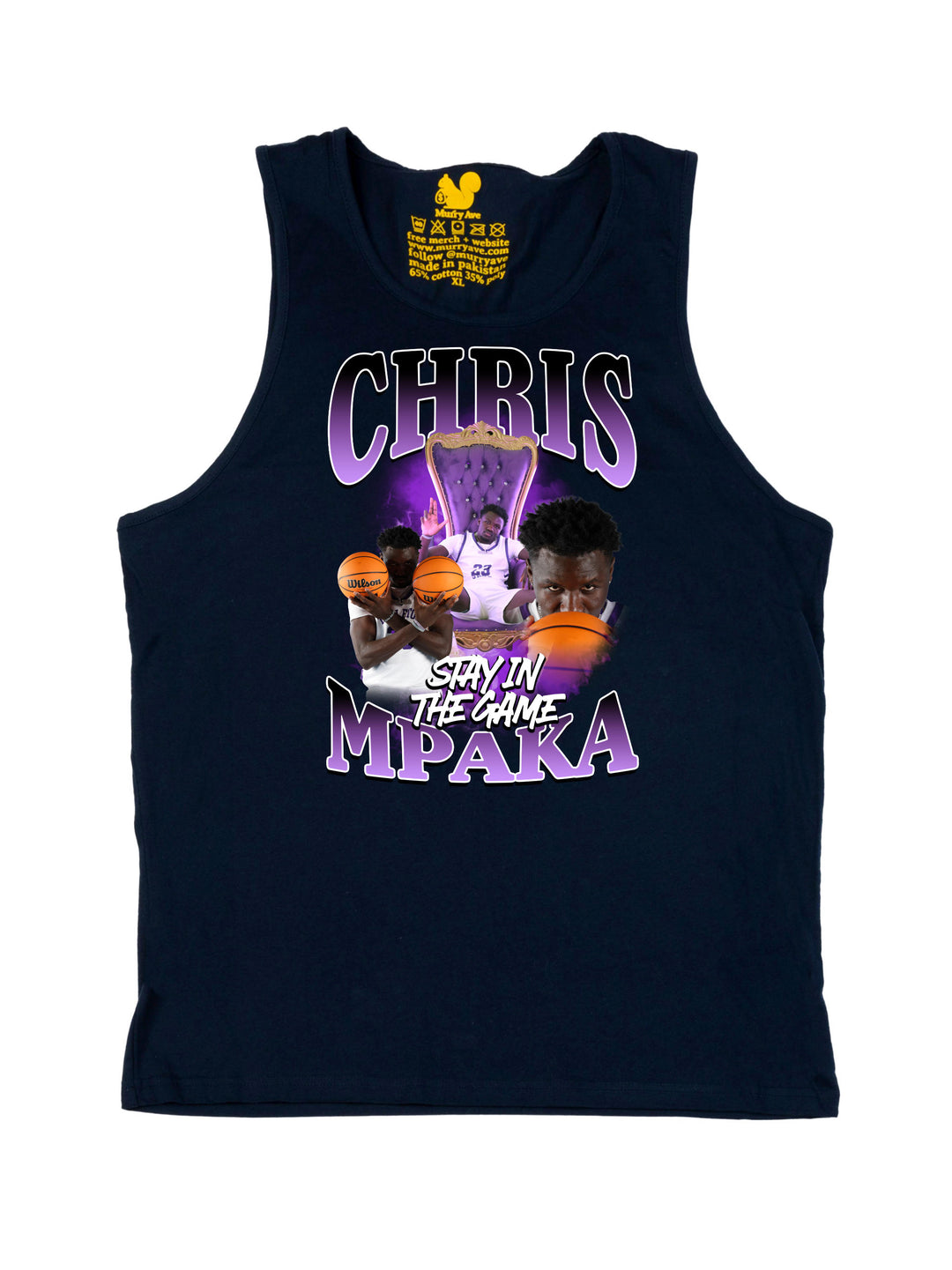 Chris Mpaka Collage Tank Top