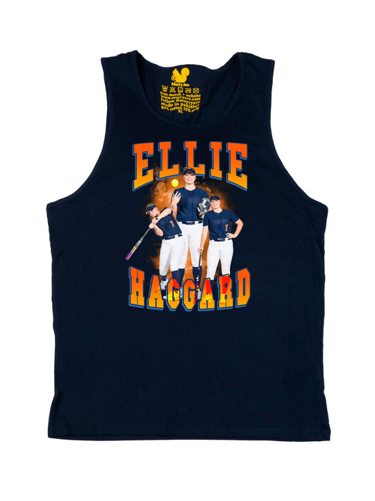 Ellie Haggard Collage Tank Top