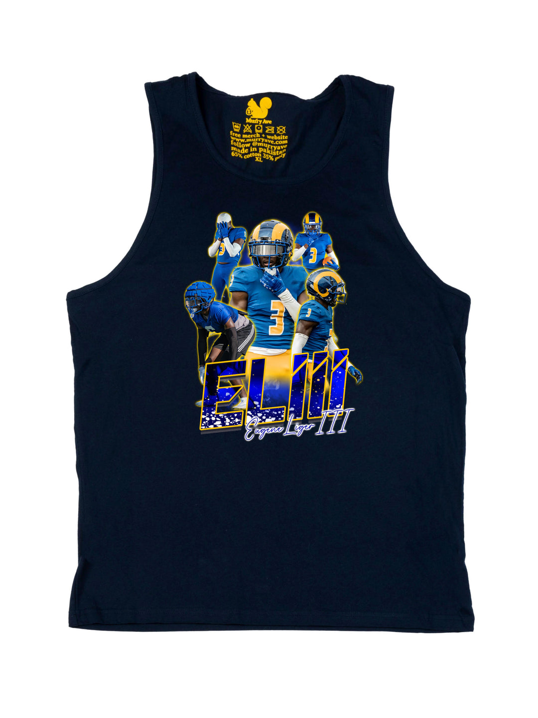 Eugene Liger III Initials Tank Top