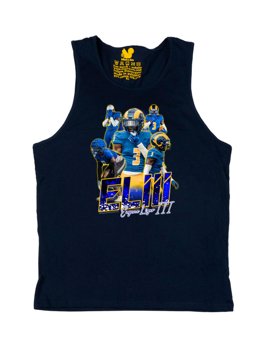 Eugene Liger III Initials Tank Top