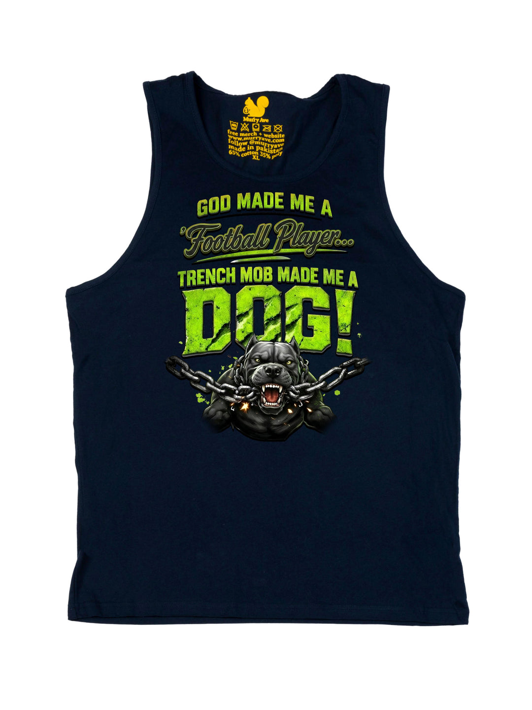 Trench Mob Made Me A Dog Tank Top