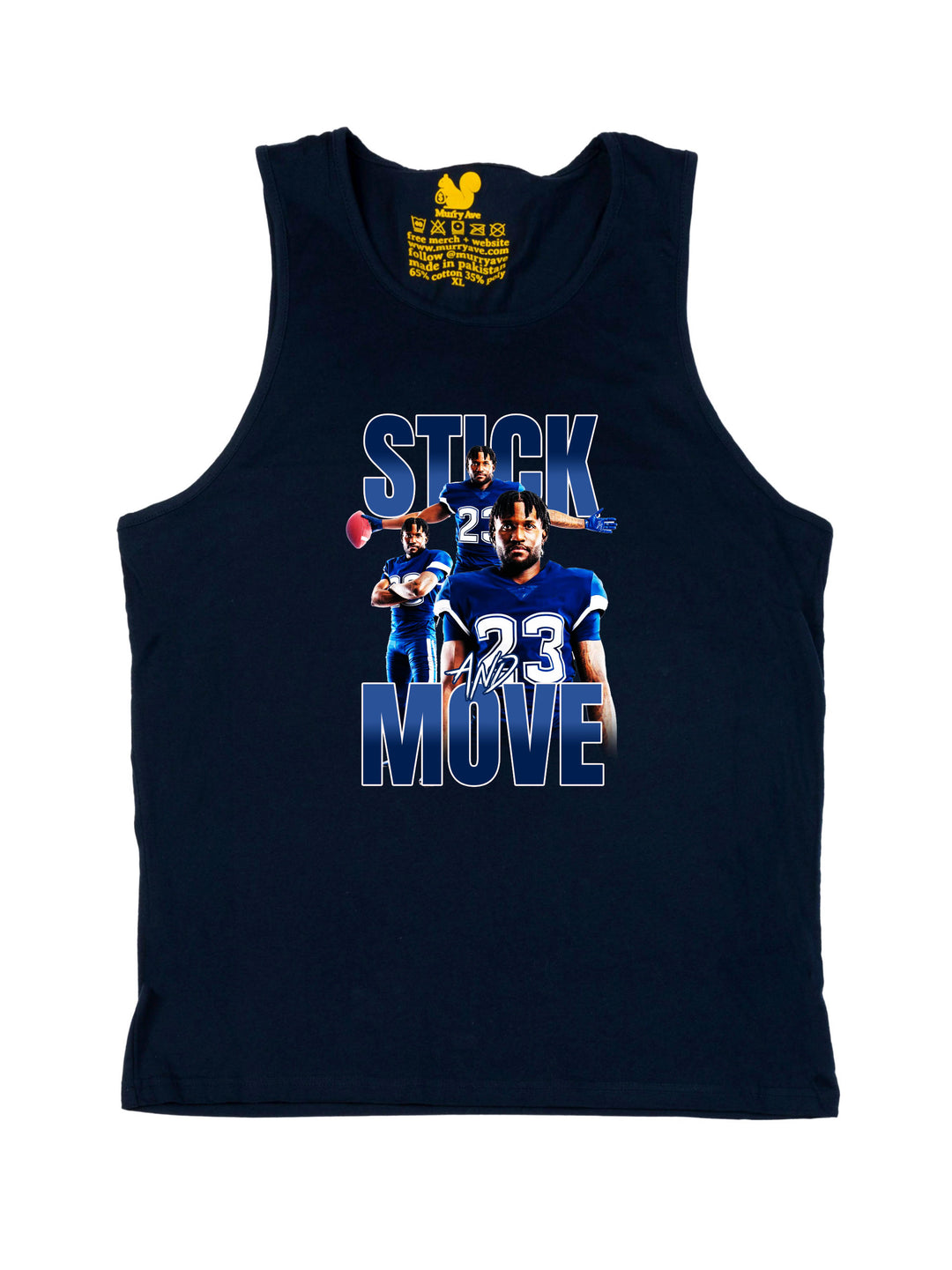 Malik Thomas Jr Collage Tank Top