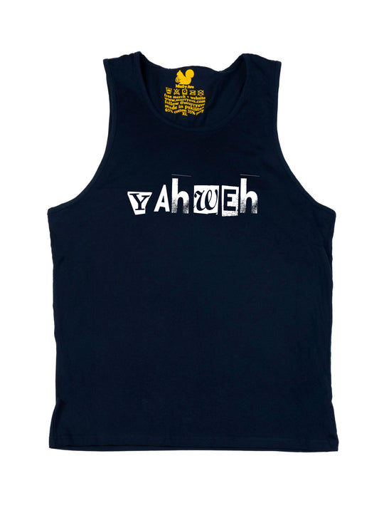 Yahweh Logo White Tank Top