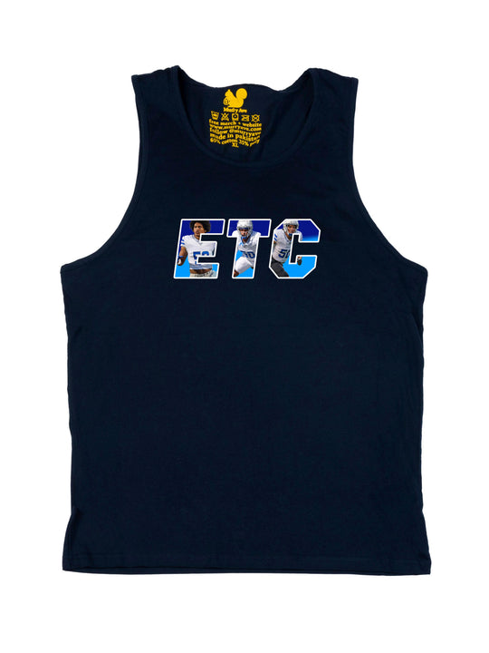 Elijah Carney Initials  Tank Top