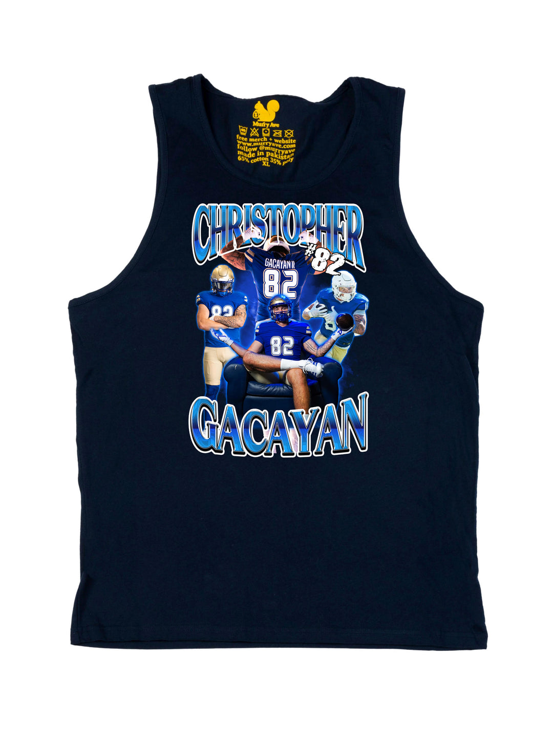 Christopher Gacayan Collage Tank Top
