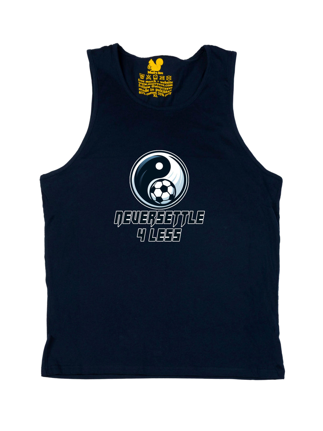 Never Settle 4 Less Logo Tank Top