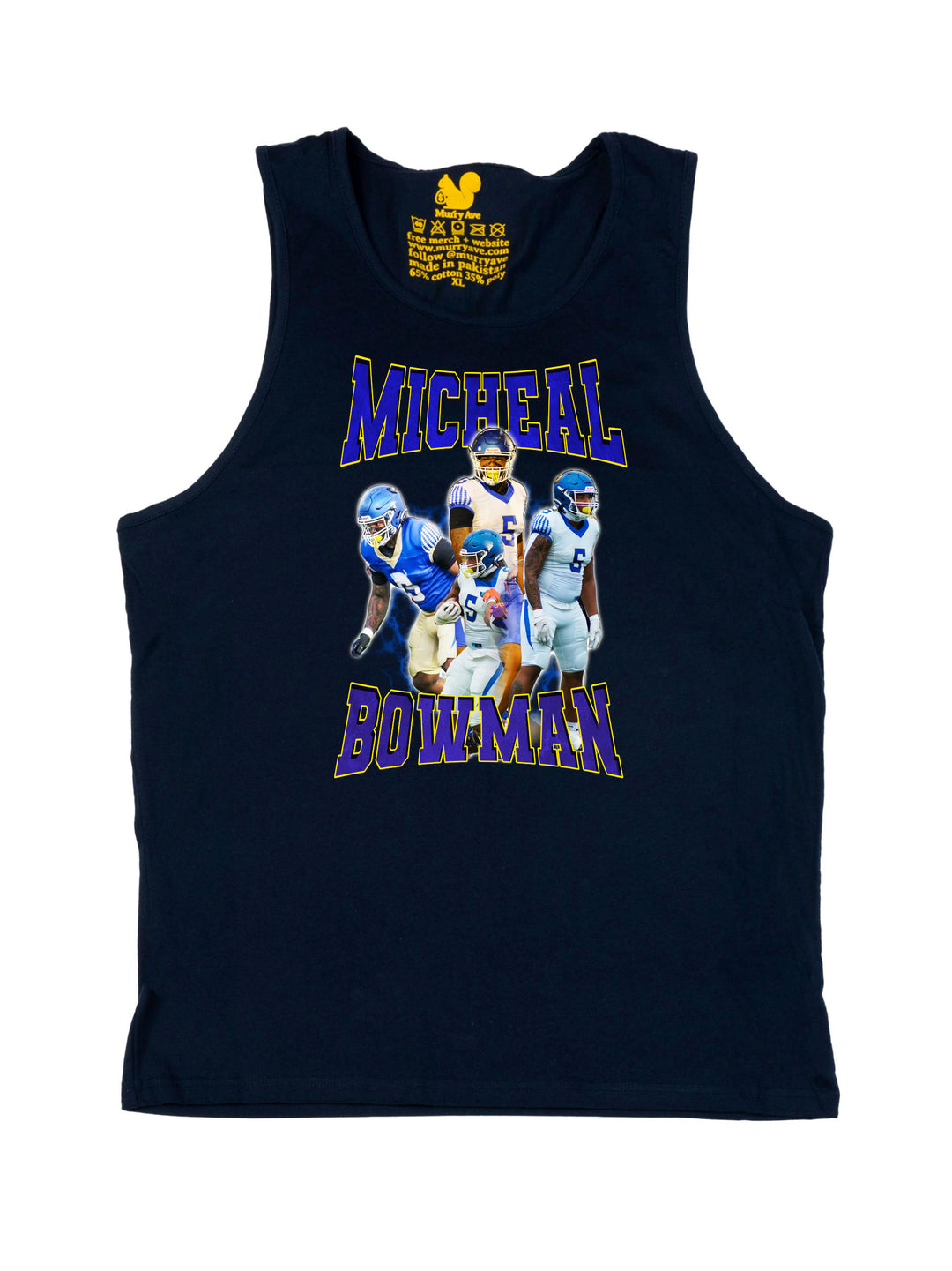 Micheal Bowman Collage Tank Top