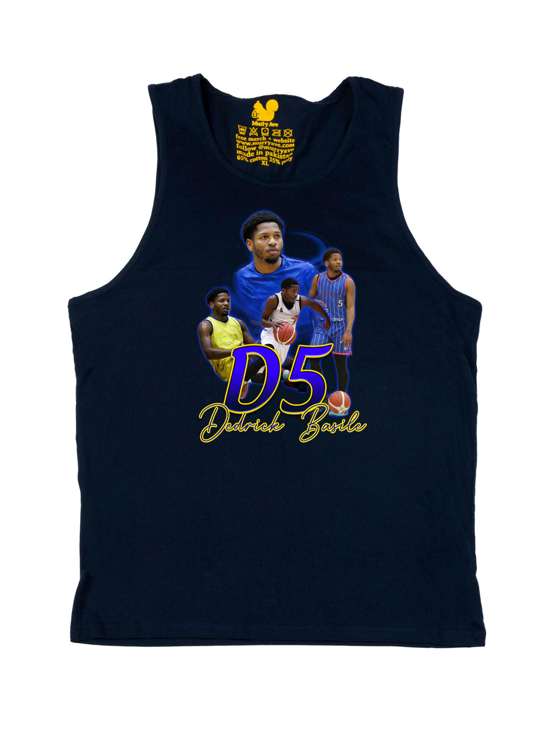 Dedrick Basile Collage Tank Top