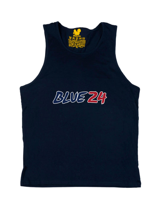 Vaughn Blue Tank Top