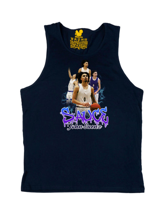 Jonathan Saenz Collage Tank Top
