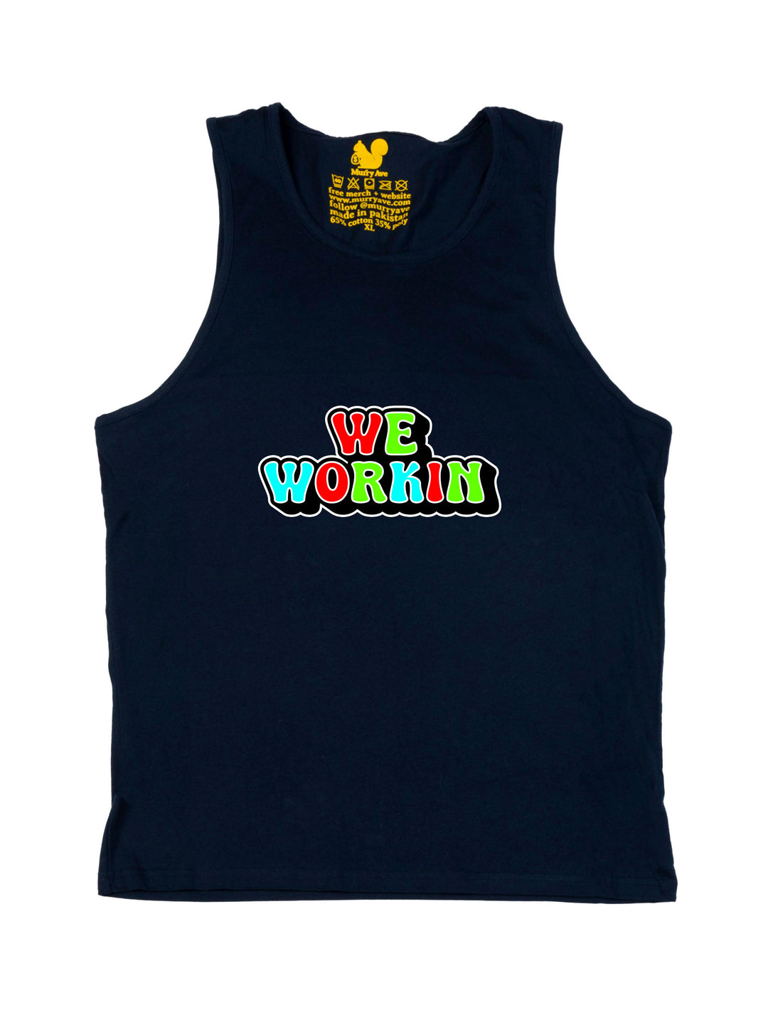 We Workin Logo Tank Top
