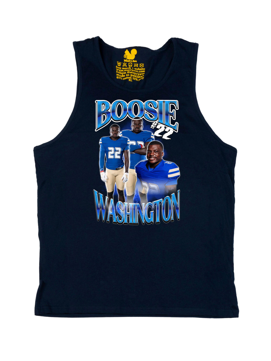 Kelvin Washington Collage Tank Top