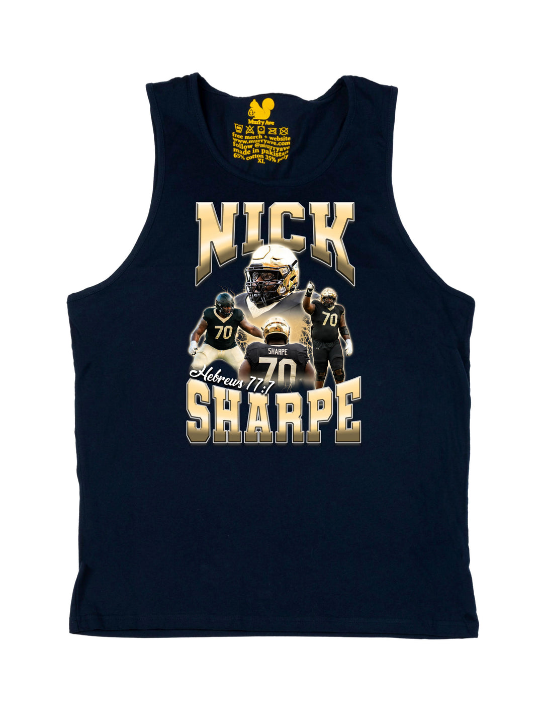Nick Sharpe Collage Tank Top