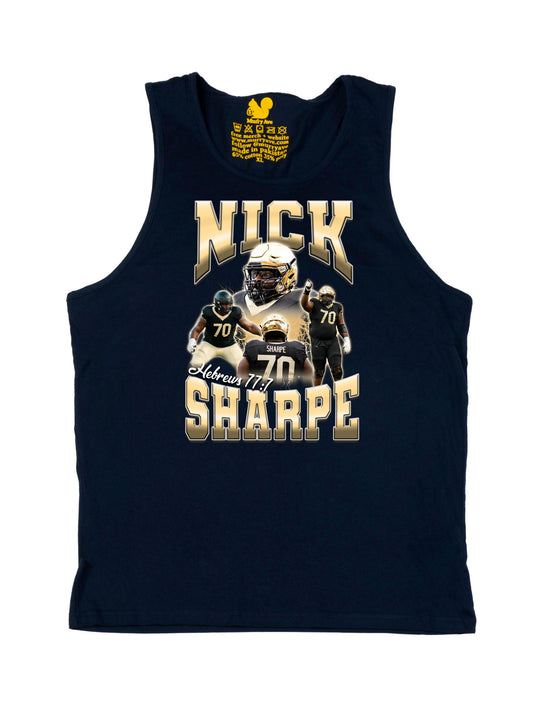 Nick Sharpe Collage Tank Top
