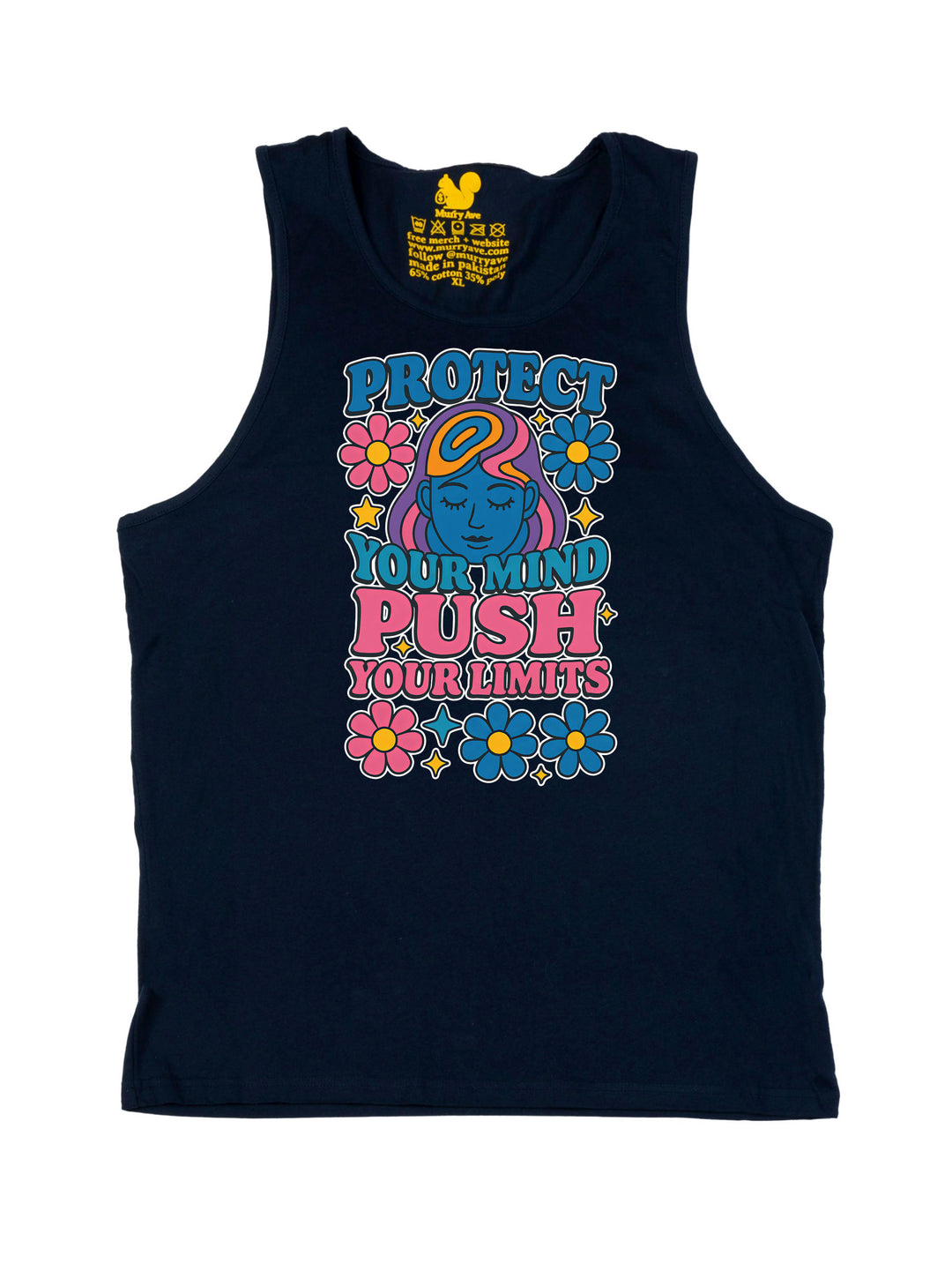 Protect Your Mind Push Your Limits Tank Top