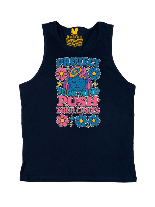 Protect Your Mind Push Your Limits Tank Top