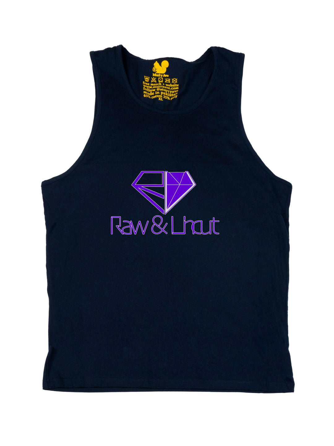 Raw and Uncut Purple Tank Top