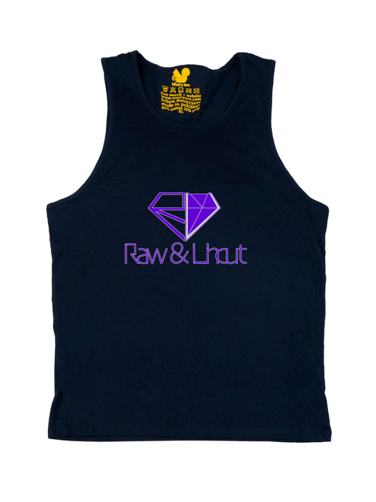 Raw and Uncut Purple Tank Top