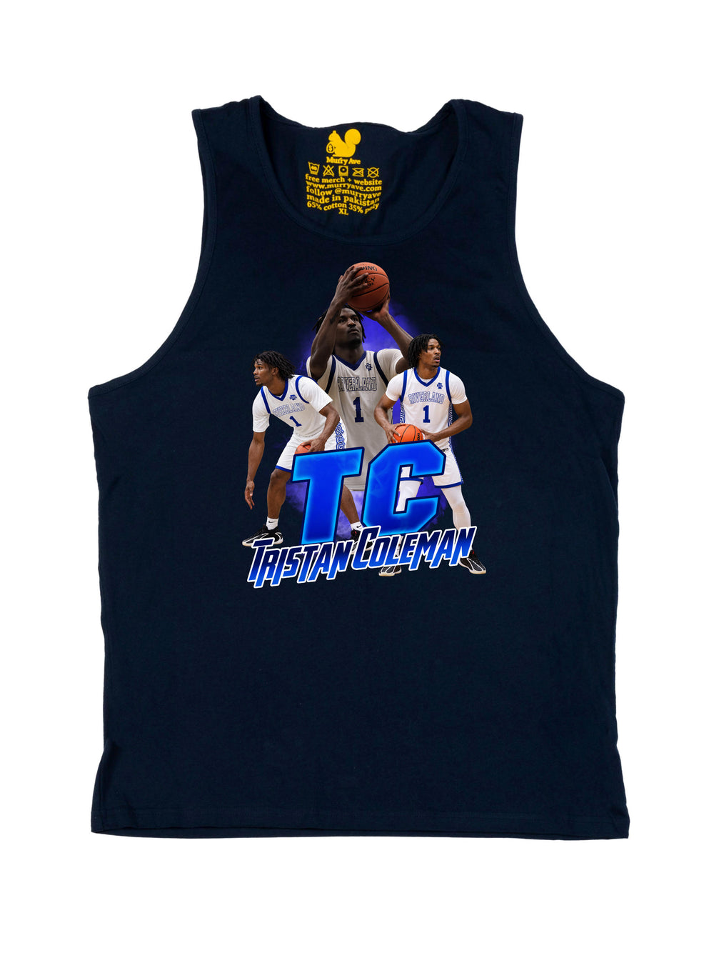 Tristan Coleman Initials Tank Top