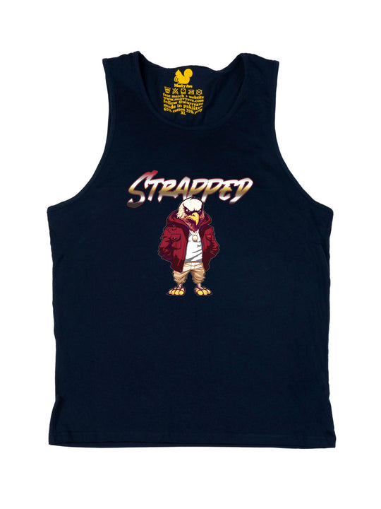 Christian White Cartoon Tank Top