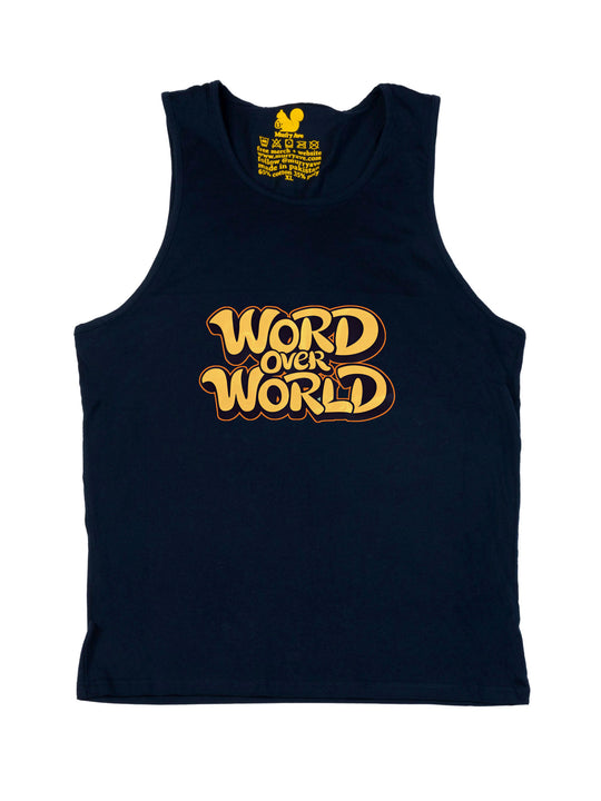 Word Over World Tank Top