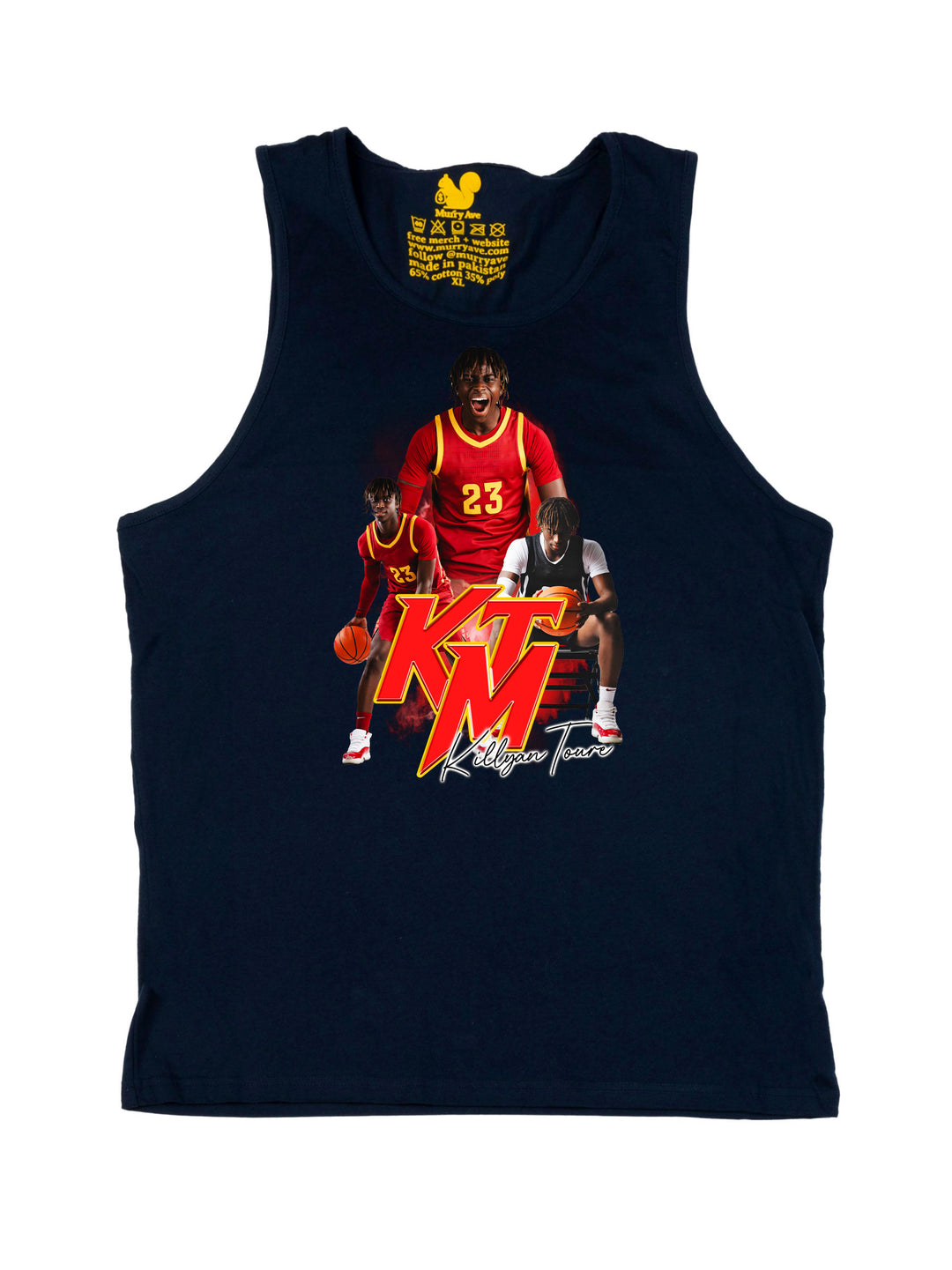 Killyan Toure Initials Tank Top