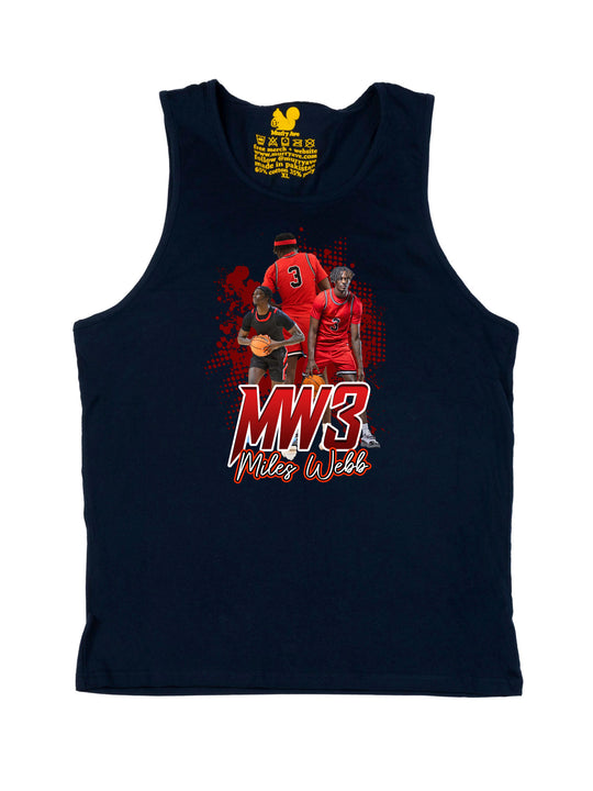Miles Webb Initials Tank Top