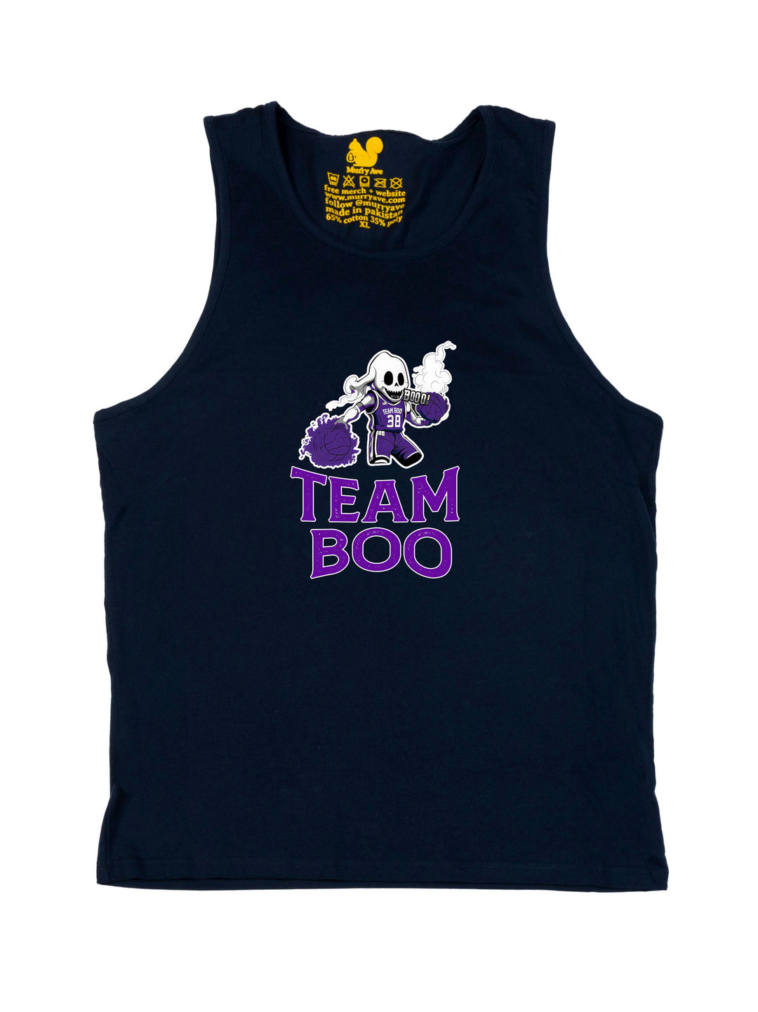 Team Boo Ghost Player Logo Tank Top