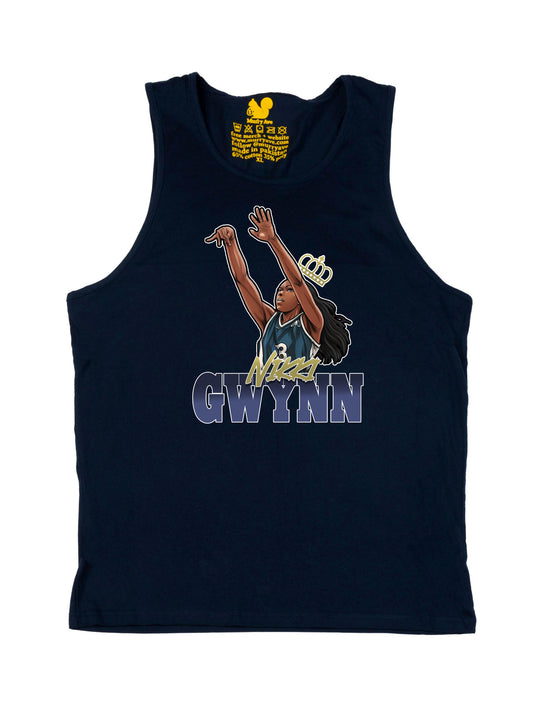 Nikki Gwynn Cartoon Tank Top