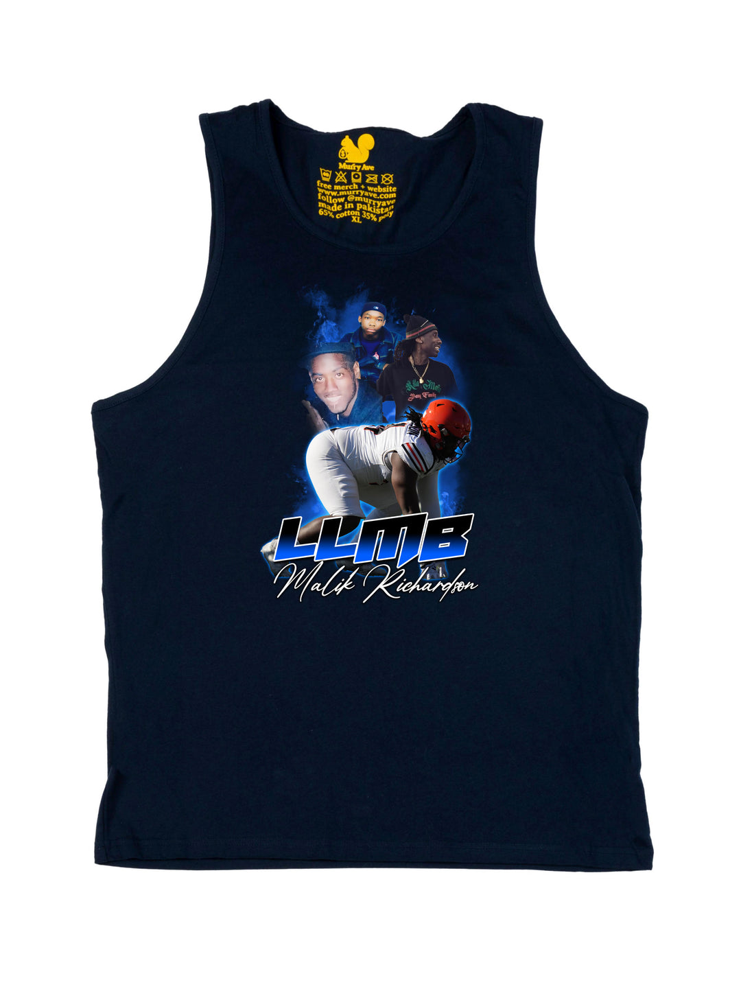 Malik Richardson Collage Tank Top