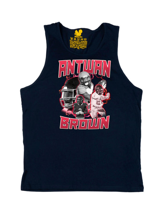 Antwan Brown Tank Top