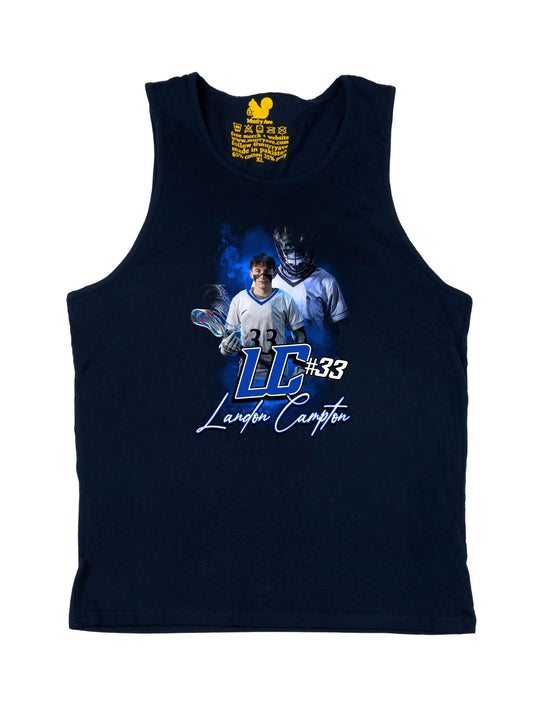 Landon Campton Initials Tank Top