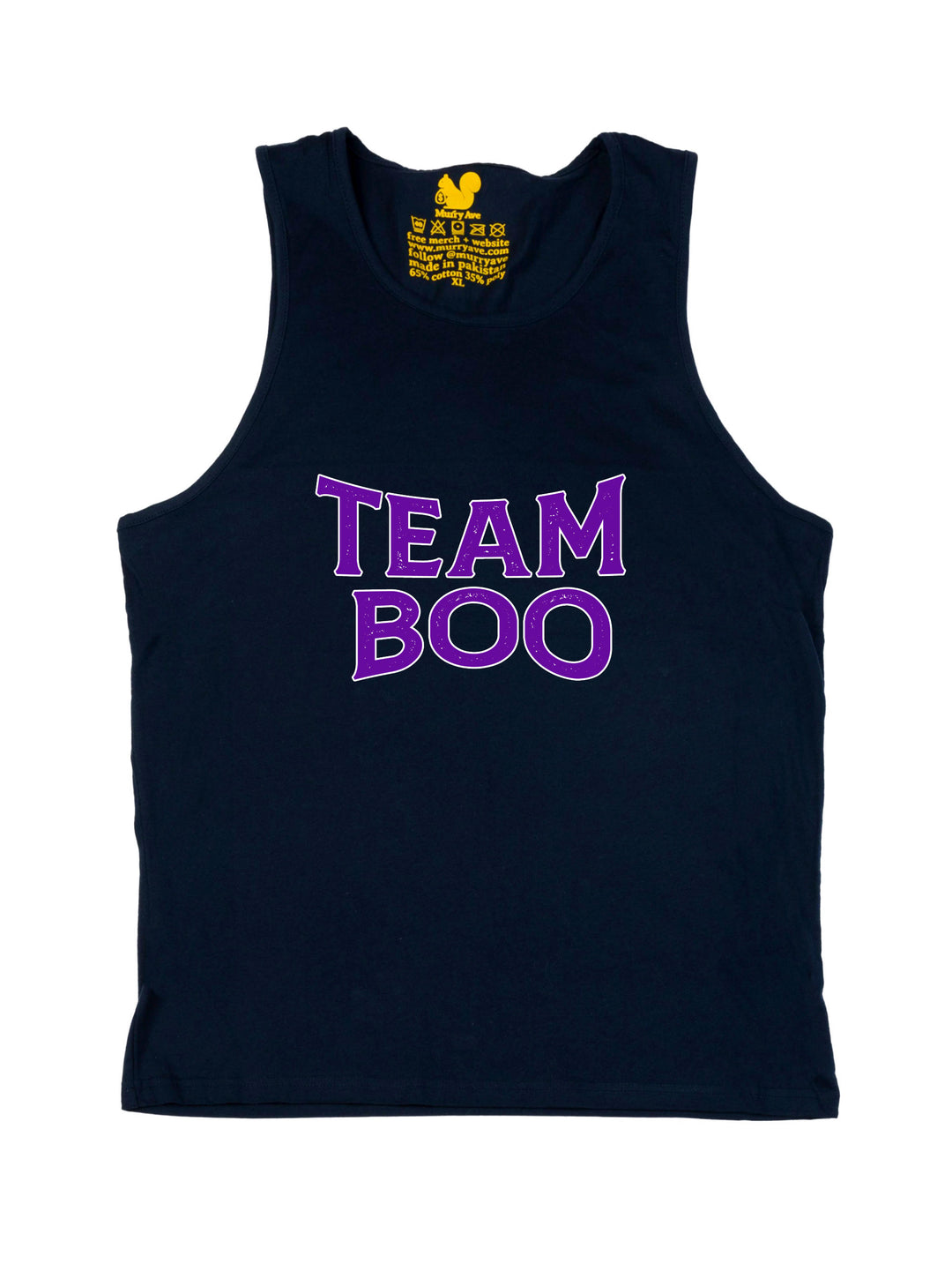 Team Boo Text Logo Tank Top