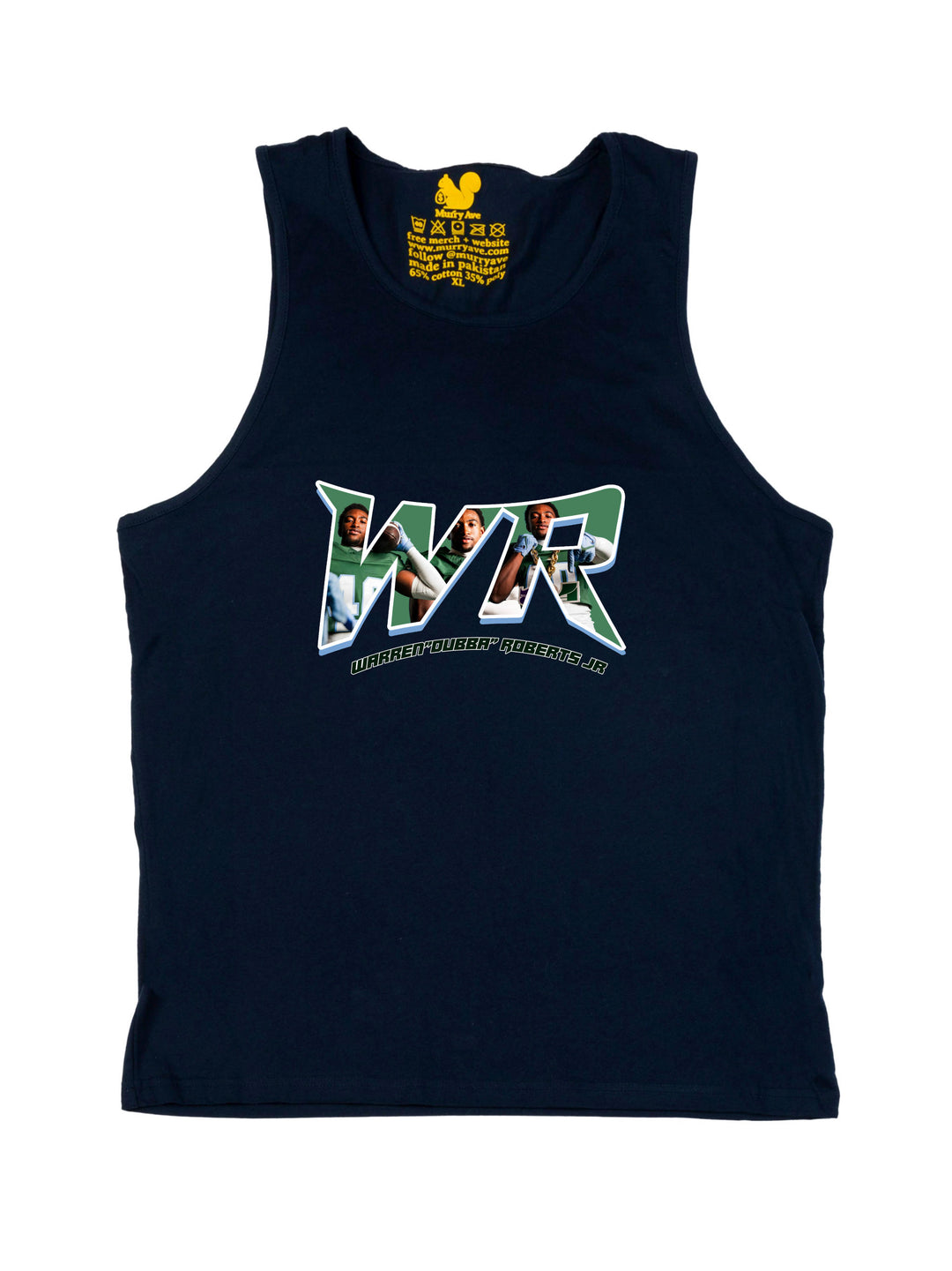 Warren Roberts Jr Initials Tank Top