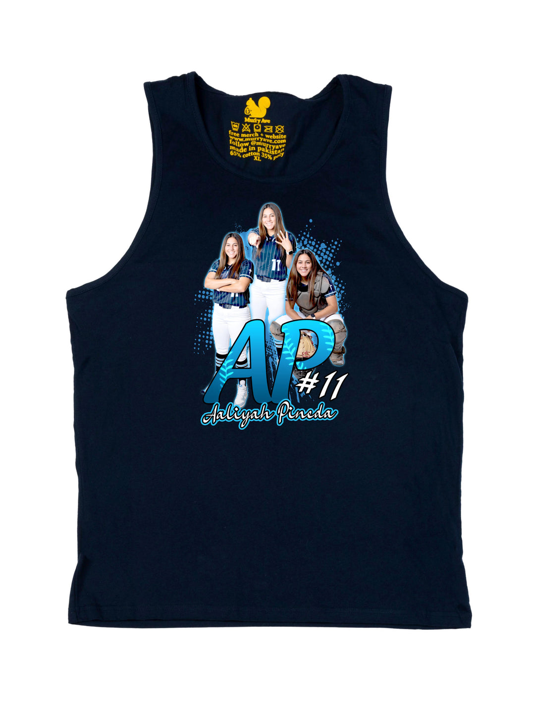 Aaliyah Pineda Initials Tank Top