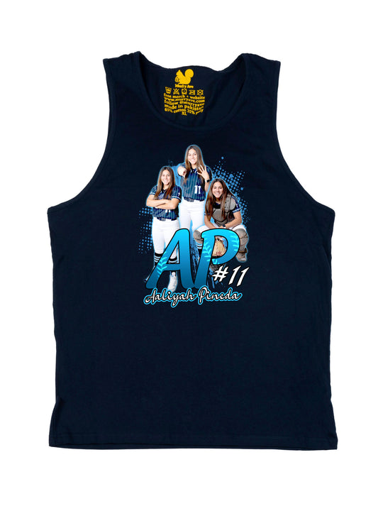 Aaliyah Pineda Initials Tank Top