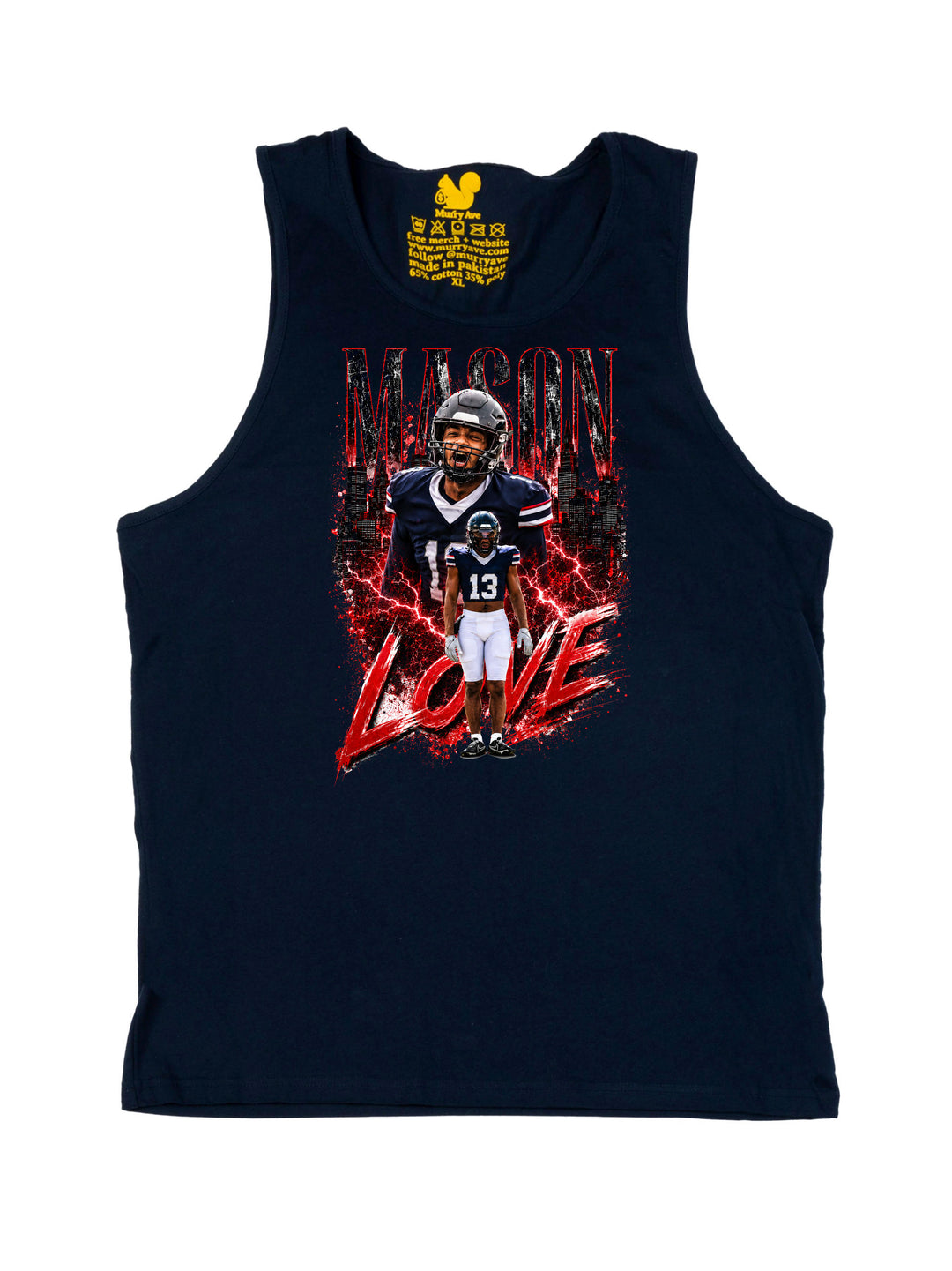 Mason Love Collage Tank Top