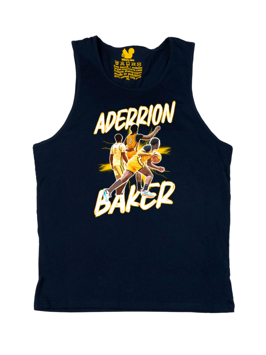 Aderrion Baker Collage Tank Top