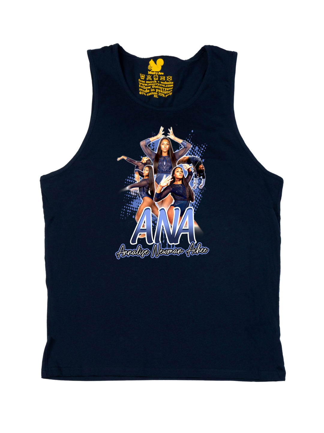 Annalise Newman Achee Initials Tank Top