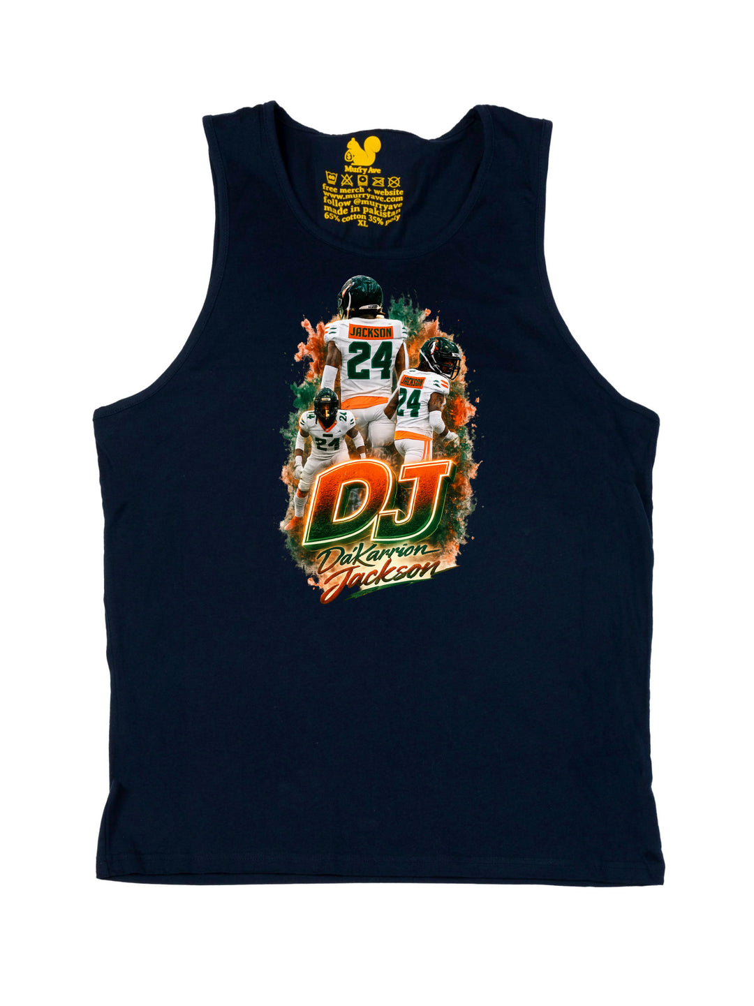 Da'Karrion Jackson Initials Tank Top