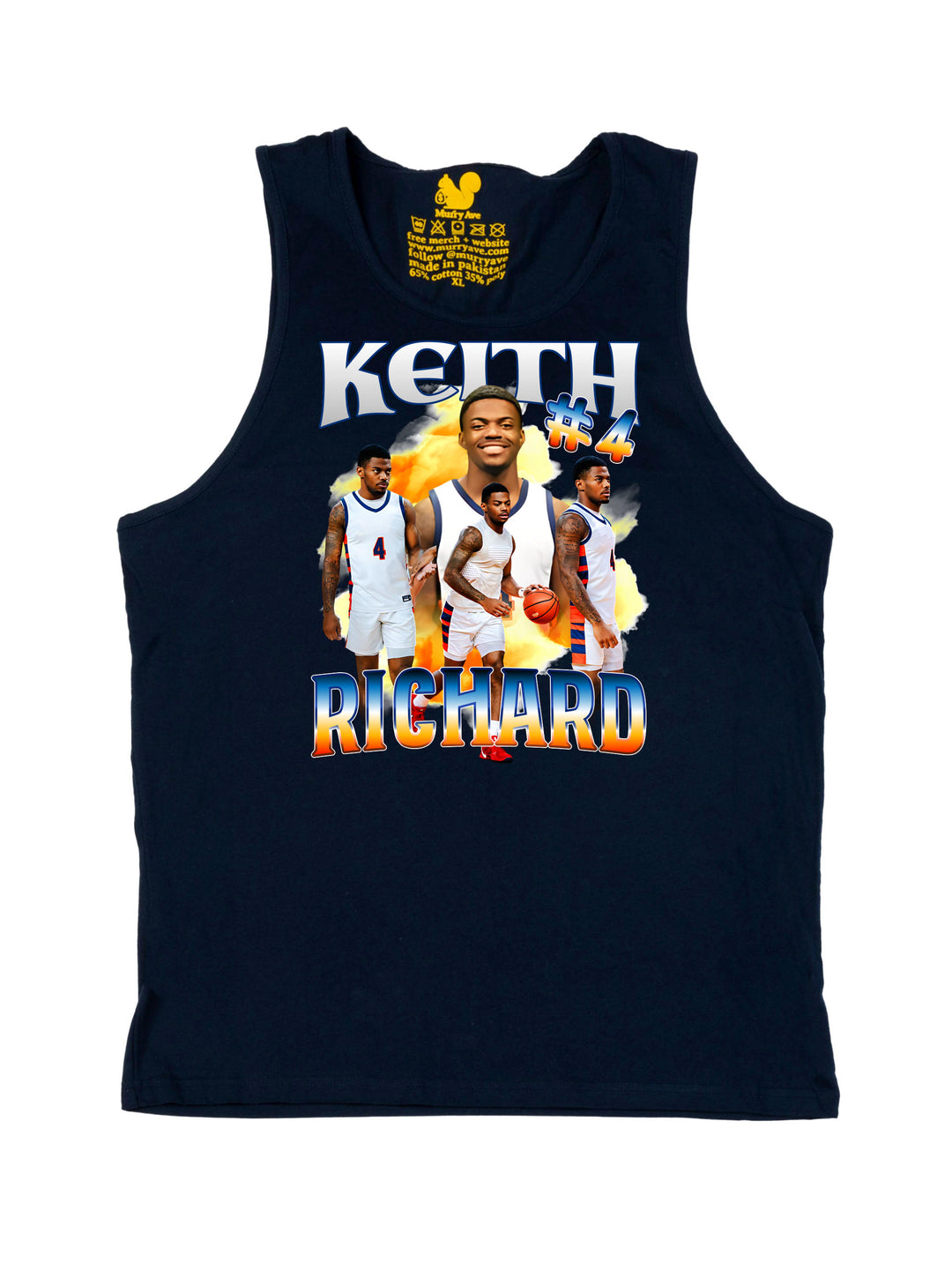 Keith Richard Collage Tank Top