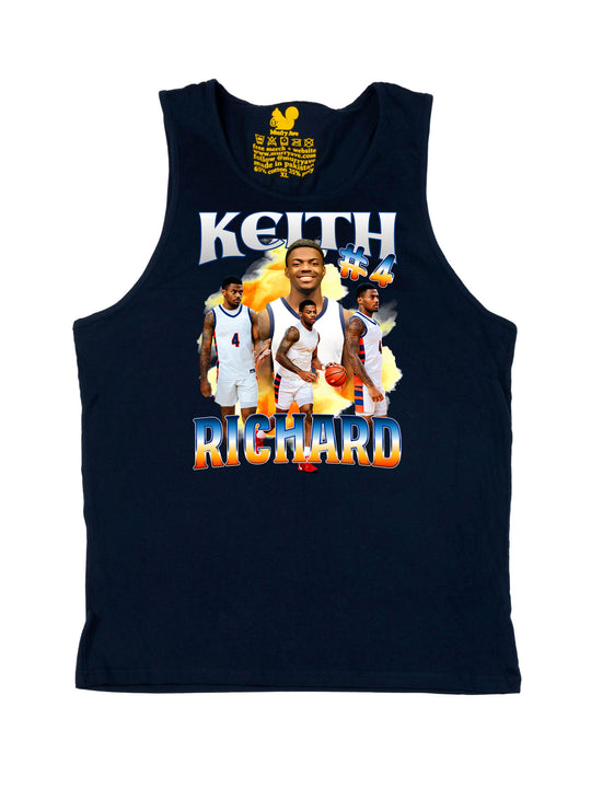 Keith Richard Collage Tank Top