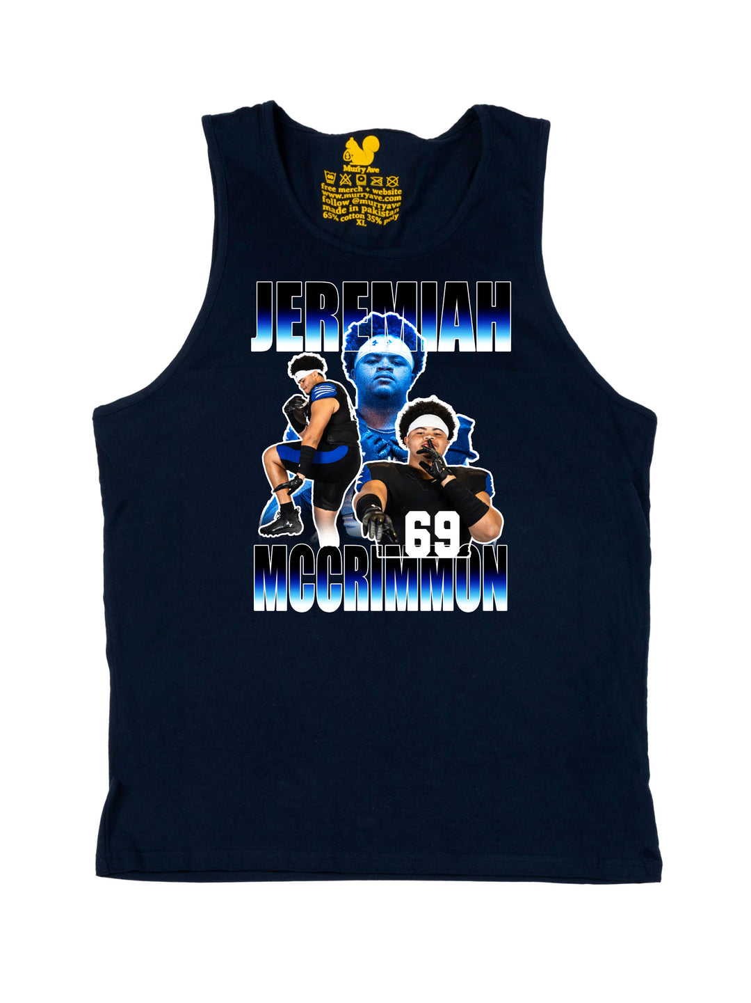 Jeremiah McCrimmon Collage Tank Top