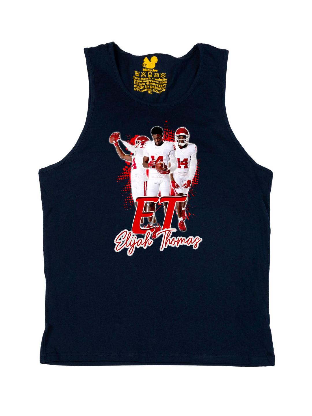 Elijah Thomas Initials Tank Top
